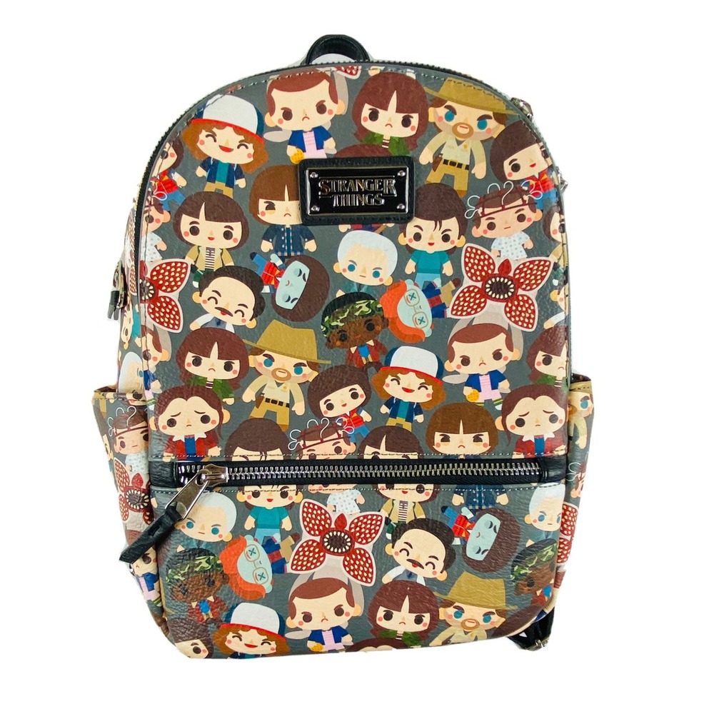 Loungefly X Stranger Things Backpack Cast Rare LNWOT